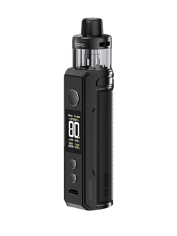 Voopoo Drag X2 Pod Mod Vape Device in Spray Black