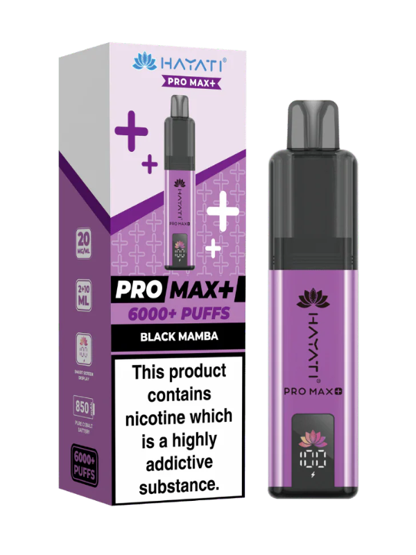 Hayati Pro Max+ 6000 Puffs Prefilled Pod Kit
