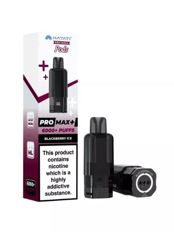 blackberry ice Hayati Pro Max Plus 6000 puffs Prefilled Pods