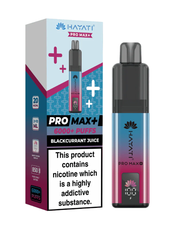 Hayati Pro Max+ 6000 Puffs Prefilled Pod Kit