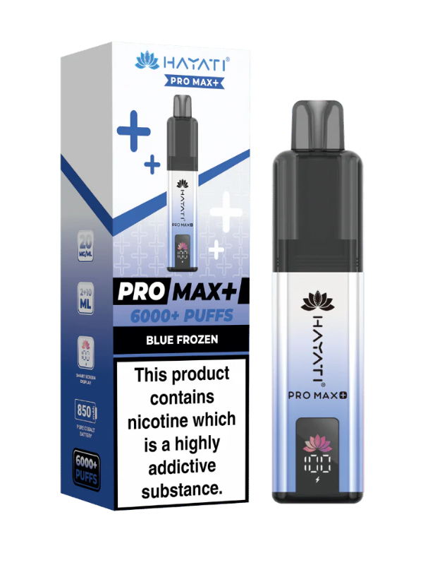Hayati Pro Max+ 6000 Puffs Prefilled Pod Kit