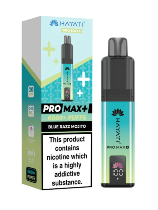 Hayati Pro Max+ 6000 Puffs Prefilled Pod Kit