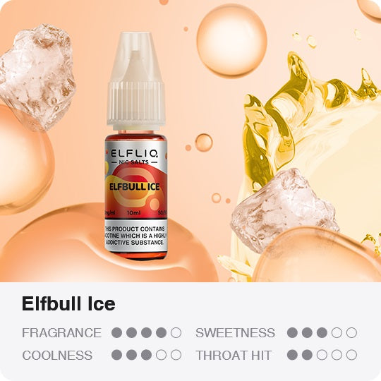 Elfliq Elfbull Ice Nic Salt E-Liquid 10ml
