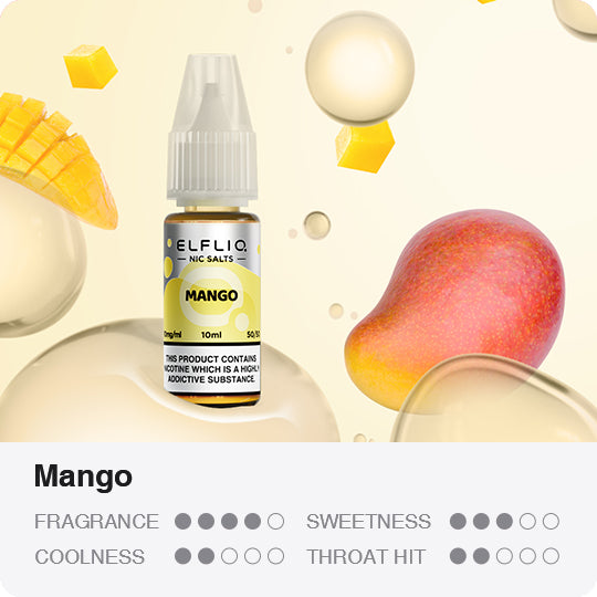 Elfliq Mango Nic Salt E-Liquid 10ml