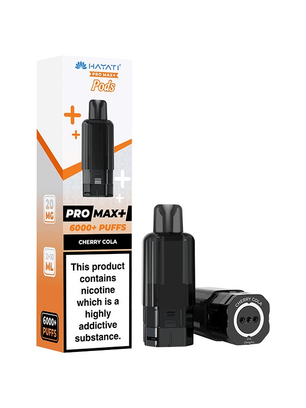 cherry cola Hayati Pro Max Plus 6000 puffs Prefilled Pods