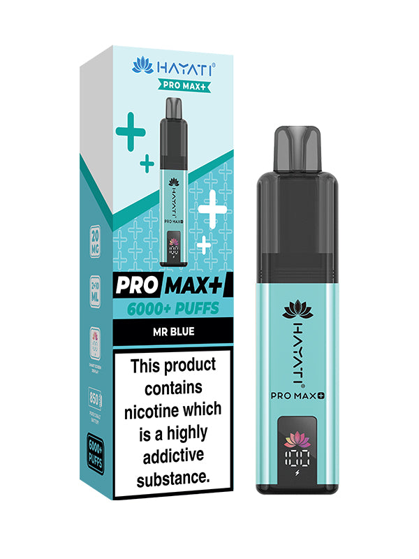 Hayati Pro Max+ 6000 Puffs Prefilled Pod Kit