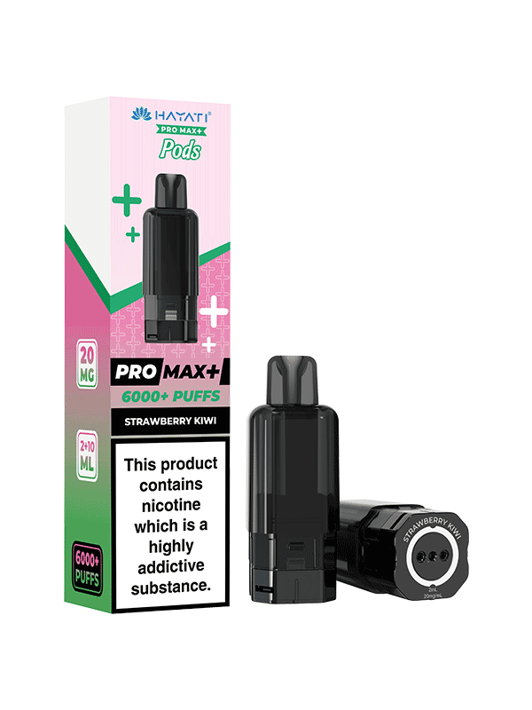 strawberry kiwi Hayati Pro Max Plus 6000 puffs Prefilled Pods