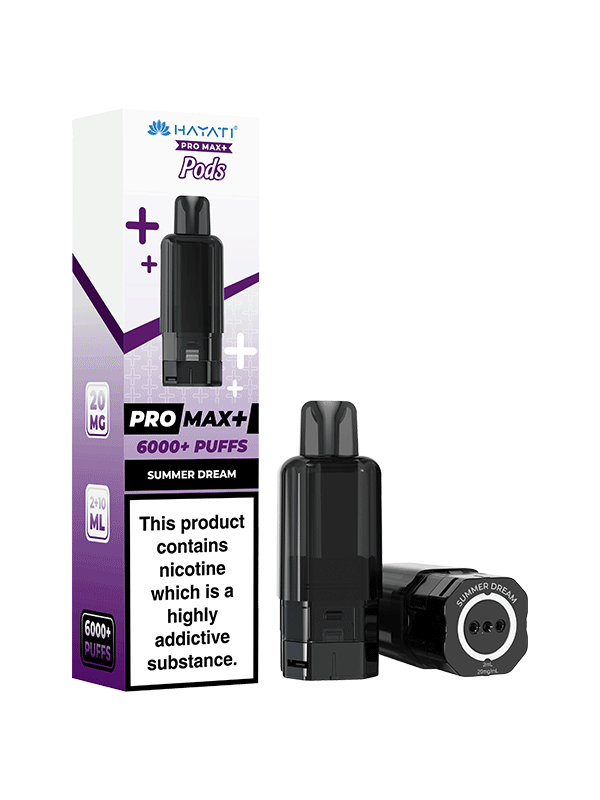 summer dream Hayati Pro Max Plus 6000 puffs Prefilled Pods