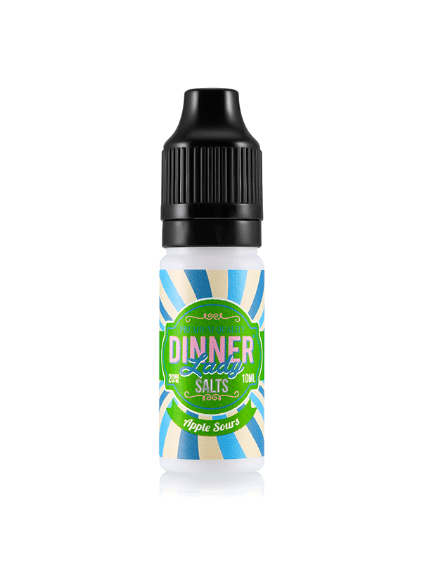Vape Dinner Lady Apple Sours Nic Salts E-Liquid 10ml NYKecigs.com