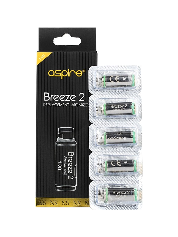 Aspire Breeze 2 Coils (5 Pack) - NYKECIGS