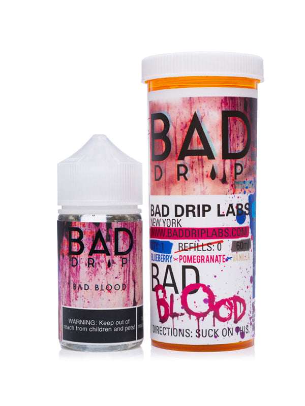 Bad Drip Labs Bad Blood E Liquid 60ml NYKecigs.com The Gourmet Vapor Shop