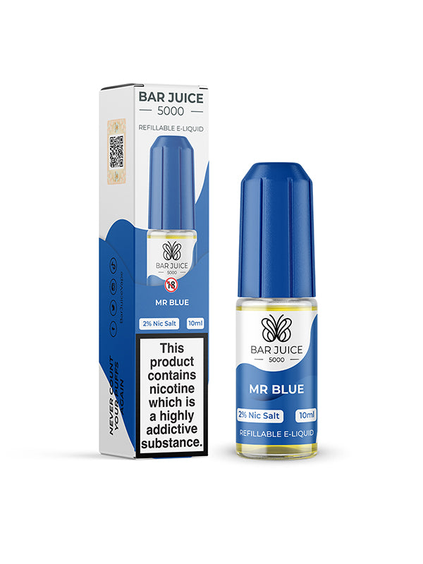 Bar Juice 5000 Mr Blue Salt E Liquid 10ml NYKecigs The Gourmet Vapor Shop