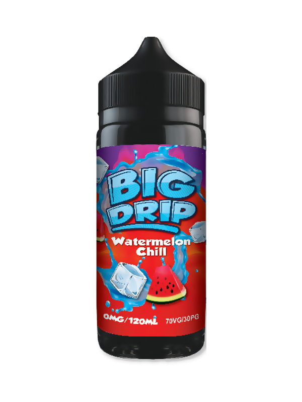 Doozy Vape Big Drip Watermelon Chill 120ml E Liquid - NYKecigs