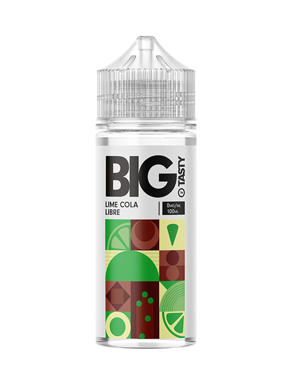 Big Tasty Juiced Lime Cola Libre E Liquid 120ml NYKecigs The Gourmet Vapor Shop