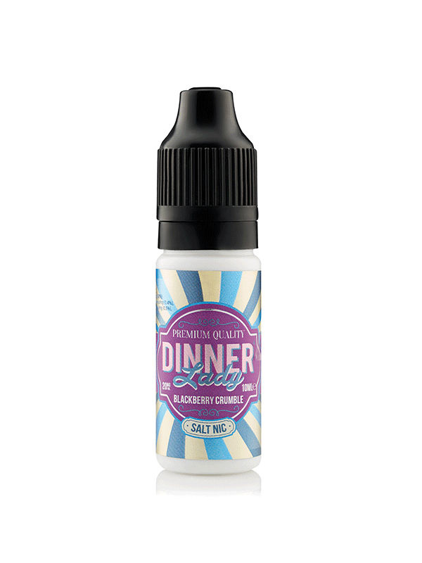 Vape Dinner Lady Blackberry Crumble Nic Salts 10ml E-Liquid NYKecigs.com