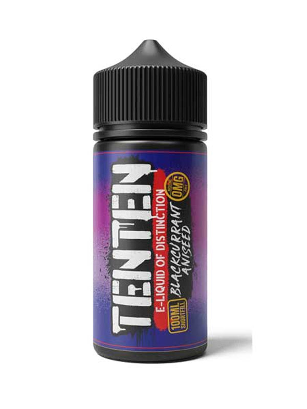 Blackcurrant Aniseed TenTen E Liquid 120ml NYKecigs The Gourmet Vapor Shop