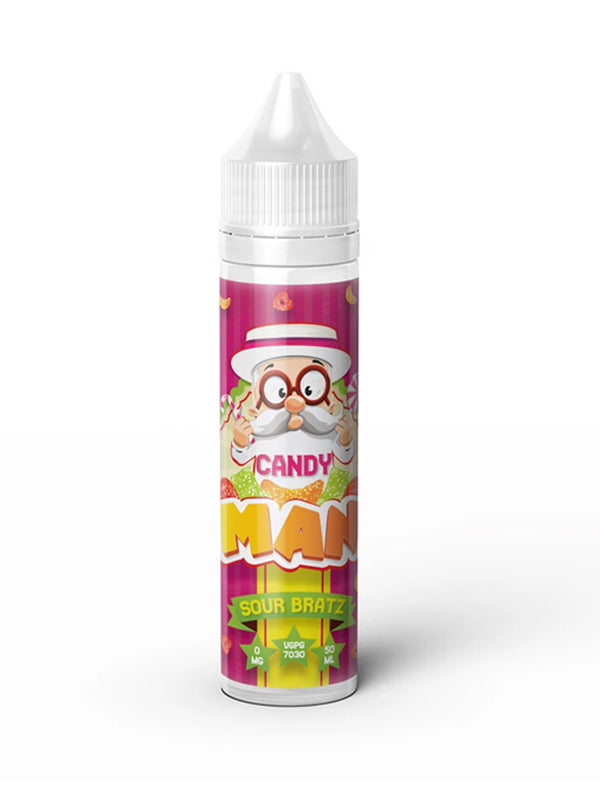 Candy Man Sour Bratz Bottle E-Liquid 60ml NYKecigs.com The Gourmet Vapor Shop