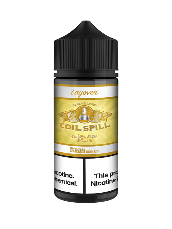 Coil Spill Layover E-Liquid 120ml NYKecigs.com The Gourmet Vapor Shop