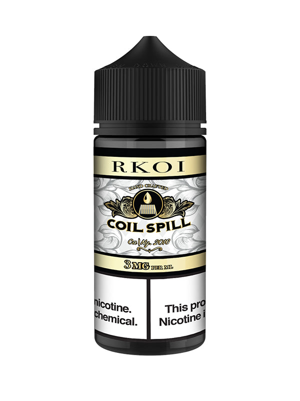 Coil Spill RKOI E-Liquid 120ml NYKecigs.com The Gourmet Vapor Shop