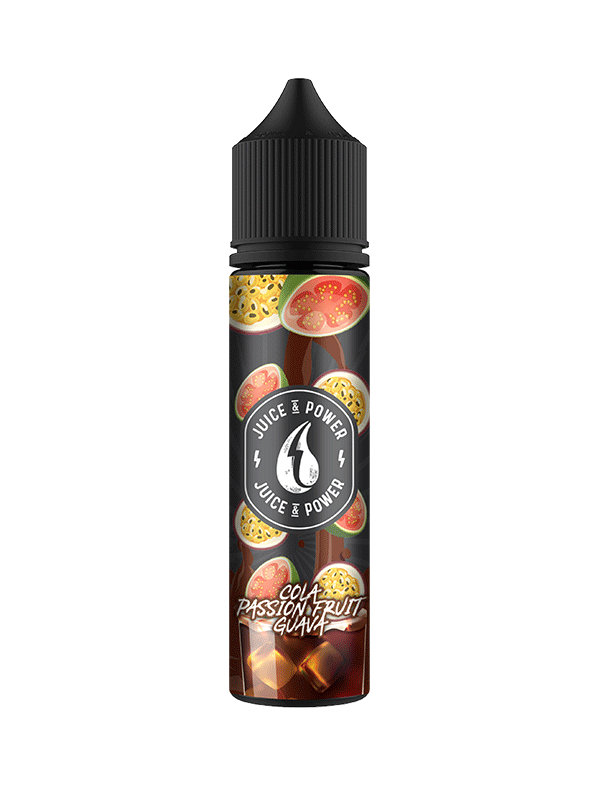 Juice"N"Power Cola Passion Guava 60ml E Liquid - NYKecigs.com