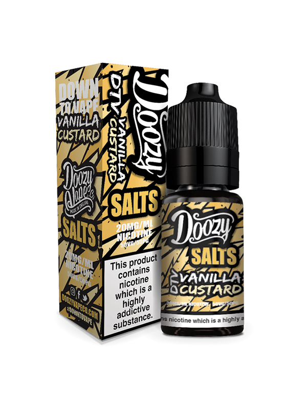 Doozy Vanilla Custard NicSalt E Liquid 10ml - NYKECIGS