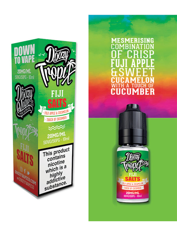 Doozy Tropix Fiji Nic Salt E Liquid 10ml NYKecigs The Gourmet Vapor Shop