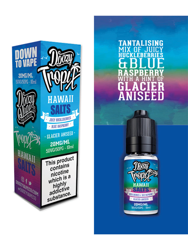 Doozy Tropix Hawaii Nic Salt E Liquid 10ml NYKecigs The Gourmet Vapor Shop