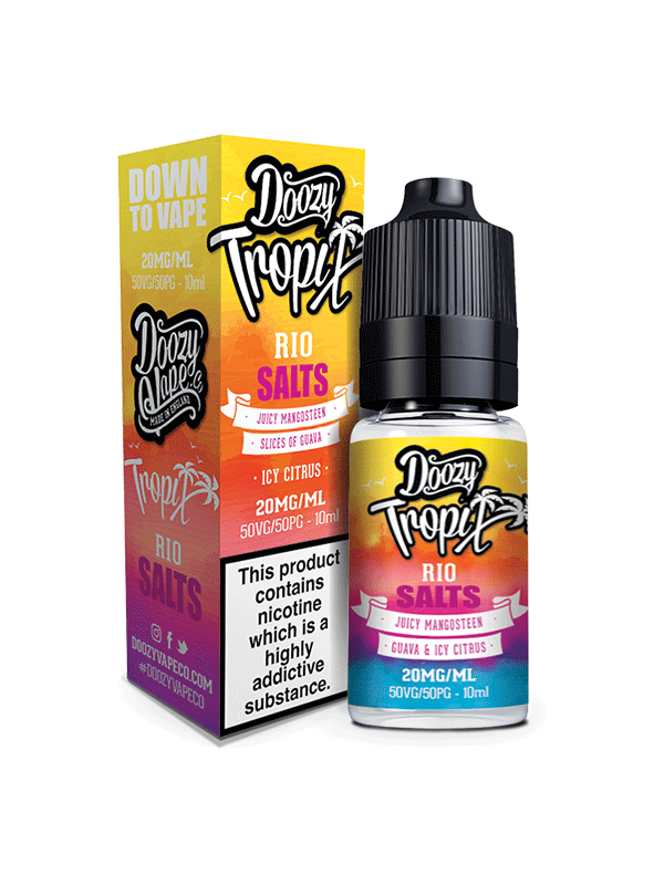 Doozy Tropix Rio Nic Salt E Liquid 10ml NYKecigs The Gourmet Vapor Shop