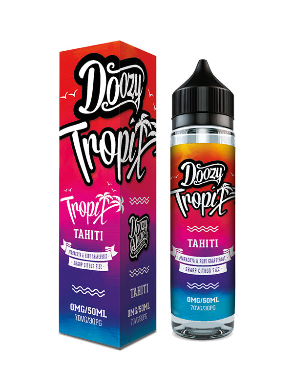 Doozy Tropix Tahiti E Liquid 60mls NYKecigs.com The Gourmet Vapor Shop