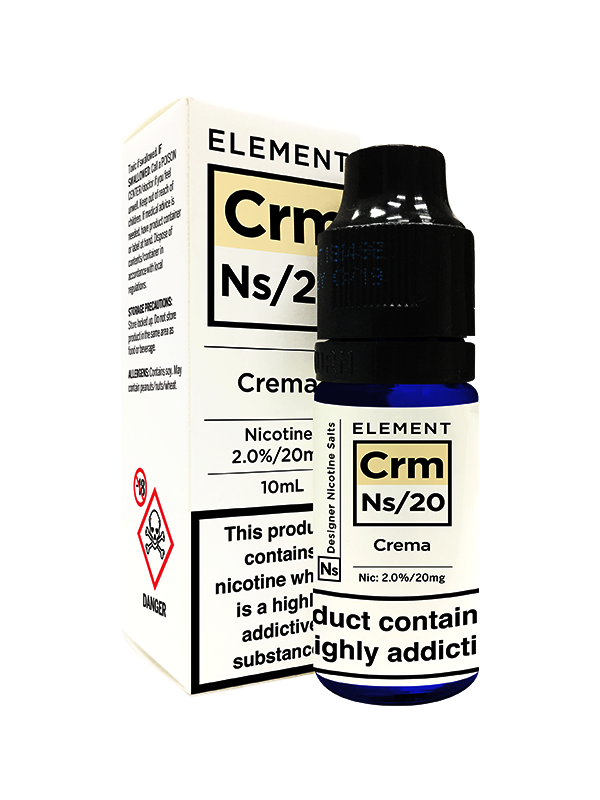 Element Salt NS20 Cream E Liquid 10ml - NYKECIGS