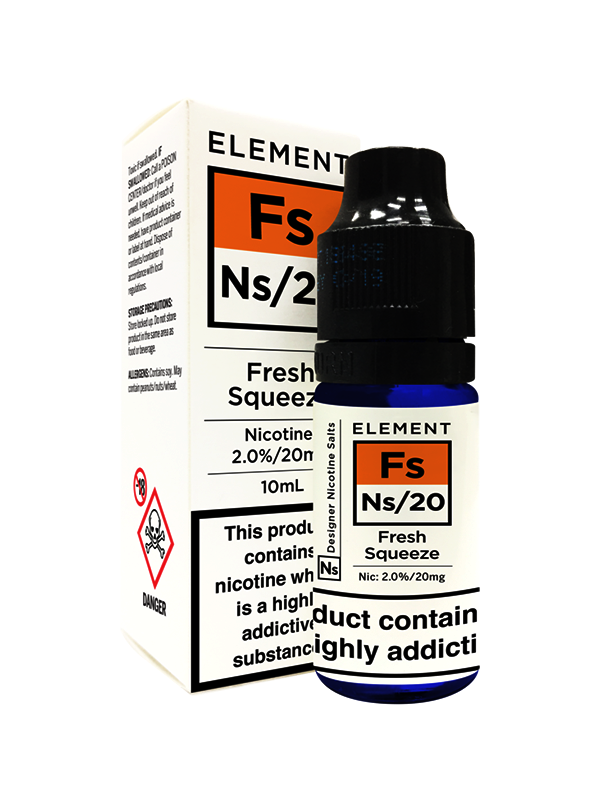 Element Salt NS20 Fresh Squeeze E Liquid 10ml - NYKECIGS