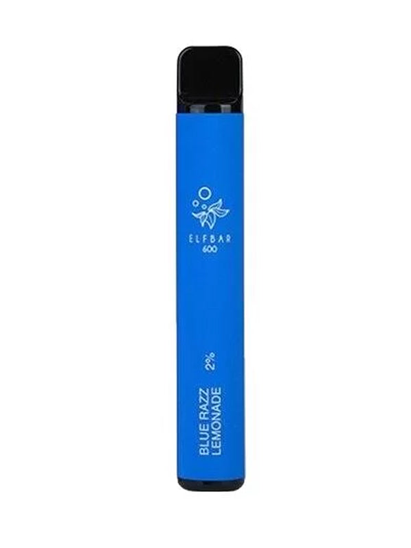 Elf Bar Blue Razz Lemonade Disposable Vape 600 Puffs NYKecigs.com The Gourmet Vapor Shop