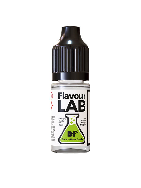 Flavour Lab Salts Banana Foam Candy by OHM BREW 10ml E Liquids NYKecigs The Gourmet Vapor Shop