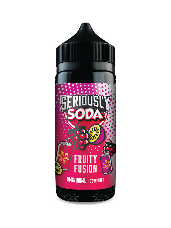 Fruity Fusion Seriously SODA E Liquid 120ml NYKecigs The Gourmet Vapor Shop