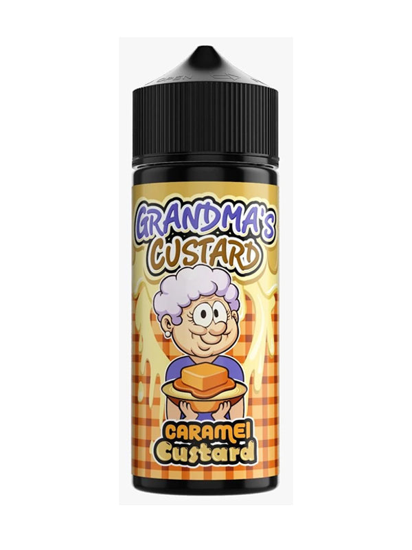 Grannies Custard Caramel Custard E-Liquid 120ml NYKecigs.com The Gourmet Vapor Shop