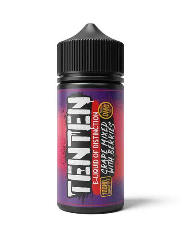 Grape Mixed with Berries TenTen E Liquid 120ml NYKecigs The Gourmet Vapor Shop