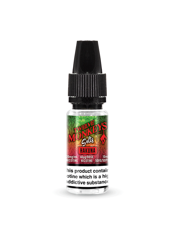 Twelve Monkeys Hakuna NicSalt E-Liquid 10ml - NYKecigs.com