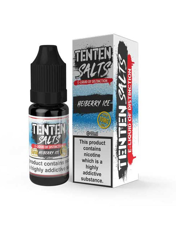 Heiberry Ice TenTen Salt E Liquid 10ml NYKecigs The Gourmet Vapor Shop