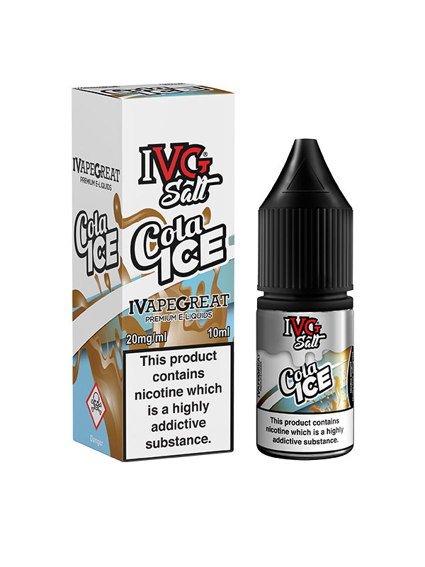 IVG Cola Ice Nic Salt E Liquid 10ml NYKecigs.com The Gourmet Vapor Shop