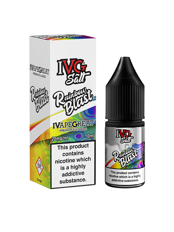 IVG Rainbow Blast Nic Salt E Liquid 10ml NYKecigs.com The Gourmet Vapor Shop