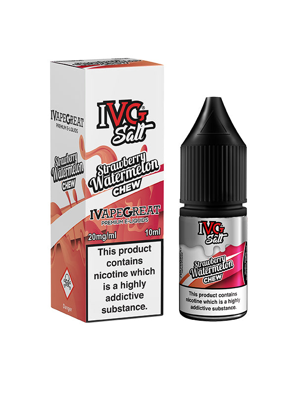 IVG Strawberry Watermelon Nic Salt E Liquid 10ml NYKecigs.com The Gourmet Vapor Shop