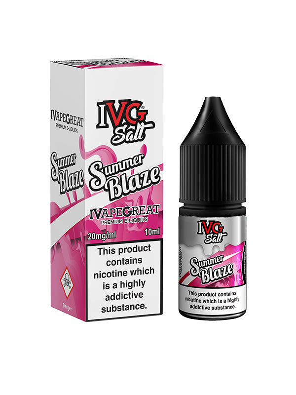 IVG Summer Blaze Nic Salt E Liquid 10ml NYKecigs.com The Gourmet Vapor Shop