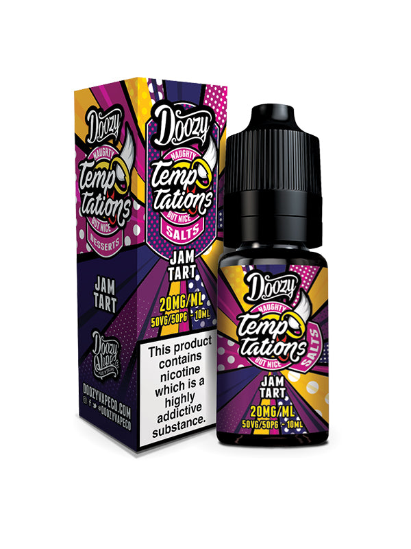 Jam Tart Temptations Doozy Vape Co Nic Salt E Liquid 10ml NYKecigs The Gourmet Vapor Shop