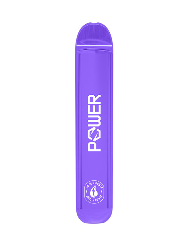 Juice N Power Blackcurrant Ice Disposable Bar NYKecigs.com The Gourmet Vapor Shop