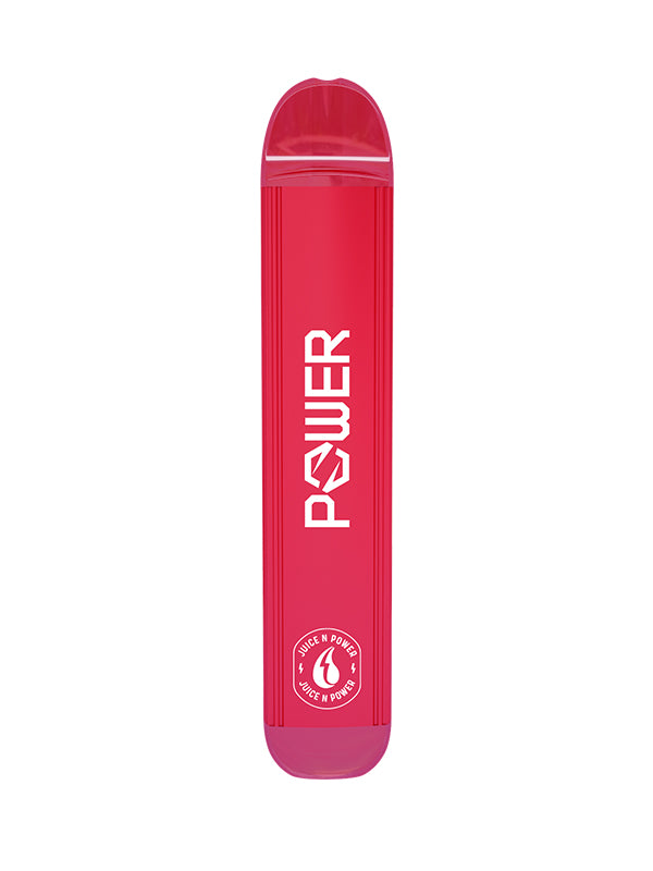 Juice N Power Cherry Disposable Bar NYKecigs.com The Gourmet Vapor Shop