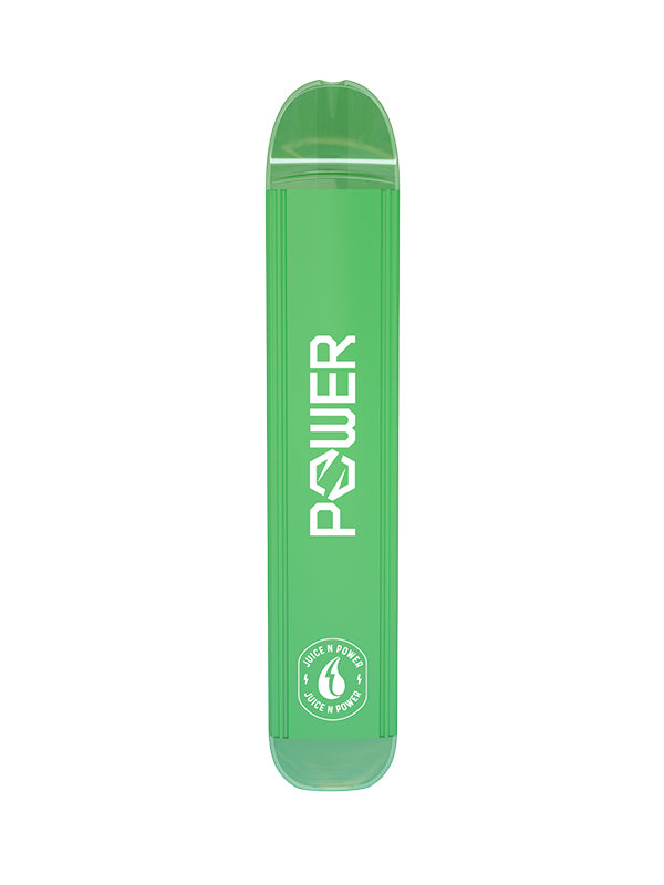 Juice N Power Green Mango Ice Disposable Bar NYKecigs.com The Gourmet Vapor Shop