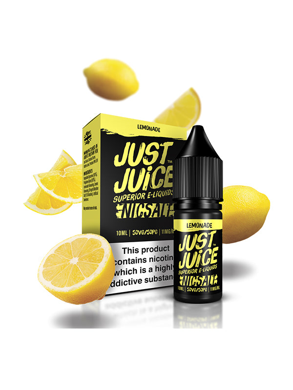 Just Juice Lemonade Nic Salt E-Liquid 10ml NYKecigs.com The Gourmet Vapor Shop