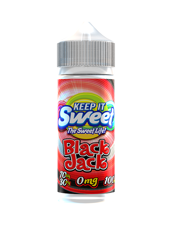 Keep it Sweet Black Jack 120ml E Liquid - NYKecigs