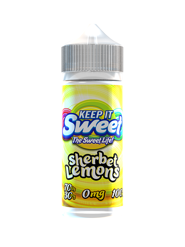 Keep it Sweet Sherbet Lemon 120ml E Liquid - NYKecigs