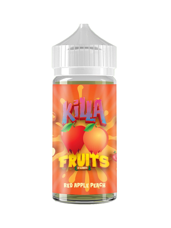 Killa Fruits Red Apple Peach 120ml E Liquid - NYKECIGS